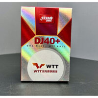 Hộp 6 quả Bóng Bàn Thi Đấu 40+ DHS WTT  DJ40+ ITTF 2022 - Công Nghệ Nhựa ABS Mới Nhất