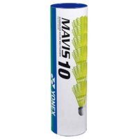 HỘP 6 QUẢ CẦU LÔNG YONEX - MAVIS 10 (6 in 1) Chính hãng - Mầu Vàng - Cầu nylon - Nhật Bản - Janpan Nylon Shuttlecocks