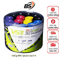 [Hộp 60 chiếc VS] quấn cán VS tennis, cuốn cán cầu lông, quấn cán chính hãng VS VG002 loại vân cá