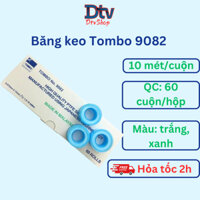 Hộp 60 cuộn băng keo non băng tan tombo cao su non Tomlo dày  dai loại tốt - DTVSHOP