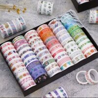 Hộp 60 Cuộn Washi Tapes