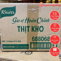 Hộp 60 Gói Gia Vị Thịt Kho Knorr Gói 28g