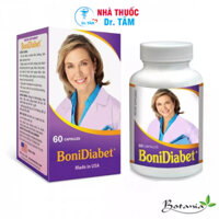 (hộp 60 viên) BoniDiabet hỗ trợ giảm lượng đường trong máu, cholesterol máu