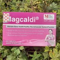 Hộp 60 viên canxi hữu cơ Magcaldi (úc). Bổ sung calci, vitamin d3, Magiê cho phụ nữ mang thai, cho con bú (max biocare)