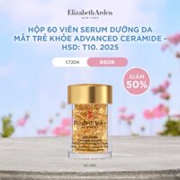 Hộp 60 viên nang tinh chất dưỡng mắt Elizabeth Arden Advanced Ceramide Daily Youth Restoring Eye Serum - HSD: T10.2025