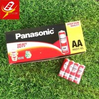 Hộp 60 viên pin AA Panasonic tiểu màu đỏ R6DT-4S chính hãng