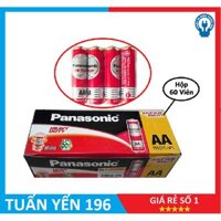 Hộp 60 Viên Pin AA Panasonic 1,5V Tiểu Đỏ R6DT-4S Chính Hãng Indonesia