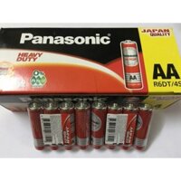 Hộp 60 Viên Pin AA Panasonic 1,5V Tiểu Đỏ R6DT-4S Chính Hãng Indonesia