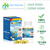 Hộp 60 viên uống bổ mắt KIDS EYES LUTEIN BILERRY DHA giúp cho mắt sáng khỏe- viên kẹo nhai Bổ mắt cho trẻ từ sơ sinh