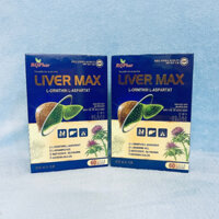 [Hộp 60 viên] Viên uống Giải độc gan Liver Max Giúp Thanh Nhiệt, Tăng Cường Chức Năng Gan, Viêm Gan Virus, Men Gan Cao