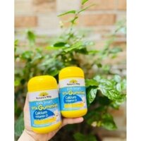 Hộp 60v kẹo Gummy Calcium + Vitamin D ÚC