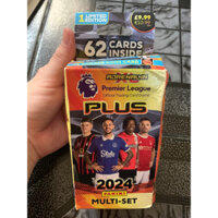 HỘP 62 THẺ CẦU THỦ PANINI PREMIER LEAGUE PLUS 23/24 MULTISET (hộp móp)