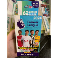 Hộp 62 thẻ cầu thủ Panini Premier League 23/24 (Hộp móp)