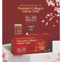 Hộp 7 Chai Nước Uống Sáng Đẹp Da Collagen Sakura Gold