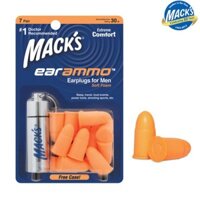 Hộp 7 đôi nút bịt tai chống ồn Mack's Ear ammo dùng cho ngủ ngon