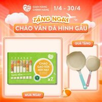 Hộp 7 gói cháo gạo sữa mix hạt Mămmy nấu cháo bổ sung dinh dưỡng cho bé 6 - 8 tháng - Step 1 30g/1gói