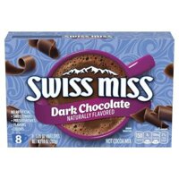 HỘP 8 GÓI SOCOLA NÓNG Swiss Miss Chocolate Hot Cocoa Mix, ĐEN / SỮA / TRẮNG / KHÔNG ĐƯỜNG
