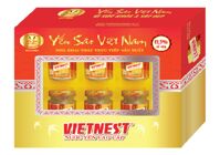 Hộp 8 lọ nước yến cao cấp đường phèn Vietnest