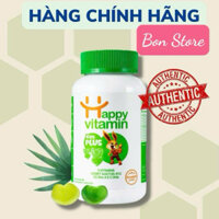 [Hộp 80 viên] Kẹo Dẻo Vitamin Tổng hợp Cho Bé HAPPY VITAMIN KID PLUS Bổ Sung Vitamin Tăng Sức Đề Kháng, Ăn Ngon