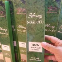 Hộp 90 nén nhang ngải cứu Aforex không hóa chất, từ lá ngải cứu và thảo mộc, thân thiện môi trường, an toàn sức khỏe, tạ