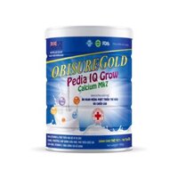 Hộp 900g Sữa bột Canxi MK7 giúp phát triển chiều cao cho trẻ từ 1 - 15 tuổi Sữa OBISURE GOLD PEDIA IQ GROW CALCIUM MK7