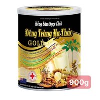 Hộp 900g - Sữa Hồng Sâm Ngọc Linh Đông Trùng Hạ Thảo Gold Giúp Tăng Đề Kháng, Ổn Định Huyết Áp Tim Mạch,