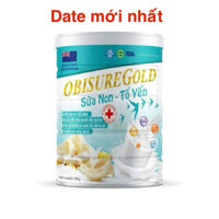 (Hộp 900g) Sữa OBISURE GOLD - Sữa Non Tổ Yến, Giúp bồi bổ cơ thể tốt cho người mới ốm dậy, người sau phẫu thuật,hộp xanh
