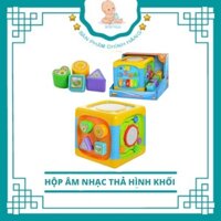 Hộp âm nhạc thả hình khối đa năng cho bé Winfun 0741 - Hàng chính hãng