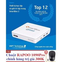 Hộp Android TIvi Box VNPT SMARTBOX 2 (Ram 2G) - Tặng Chuột RAPOO 1090P trị giá 300K [bonus]