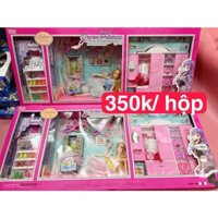 Hộp baby+Tủ Đồ+Áo+Vương Miện Túi Xách 288-3A DCCB