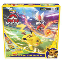 Hộp bài sưu tầm Pokémon TCG: Battle Academy - Pikachu, Eevee, Cinderace (2022)