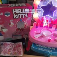 Hộp bàn trang điểm Hello Kitty màu hồng cho bé