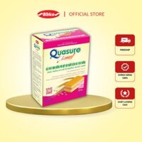 Hộp Bánh Bông Lan Quasure Light Dâu Bibica 126g - Thực phẩm dành cho người ăn kiêng, tiểu đường