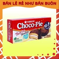 Hộp bánh Chocopie loại 6 cái, Chocopie Lễ 12 hộp x 2 cái