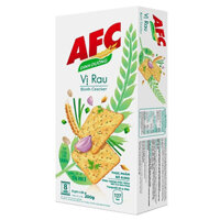 hộp Bánh cracker AFC kinh đô - (8 gói x 25g=200g) - năng lương 127kcal/cái