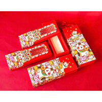 Hộp bánh dứa Mèo Tài Lộc mẫu 2025 [ set 10 hộp ]