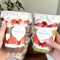 hộp bánh kem 180/250ml bánh kem trái cây cốc đựng trái cây dã ngoại cốc đựng trái cây hộp đóng gói món tráng miệng 500ML