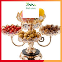 Hộp bánh kẹo Tết sang trọng, thiết kế đẹp, xoay 360 độ.