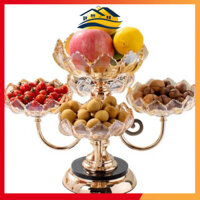 Hộp bánh kẹo Tết sang trọng, thiết kế đẹp, xoay 360 độ.