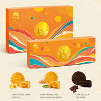 Hộp bánh Kinh Đô Lava trứng chảy 6 bánh (LAVA6)