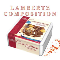 Hộp bánh Lambertz Composition 1000g cuả Đức hàng công ty date xa