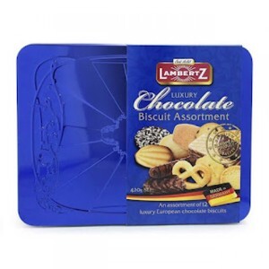 Hộp bánh lambertz Luxury Chocolate Biscuit Assortment 840g