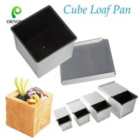 Hộp bánh mì nướng ORNOOU DIY Món tráng miệng Làm bằng thép nhôm Máy nướng bánh Mini Chảo