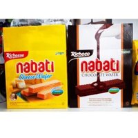Hộp bánh Nabati 340gr vị phô mai / choco (20 bánh x 17gr) .je