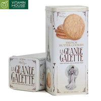 Hộp bánh quy La Grande Galette St.Michel 600g - thích hợp làm quà biếu tặng Giáng sinh Tết 2021