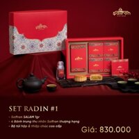 Hộp Bánh Trung thu cao cấp RADIN Saffron Việt Nam