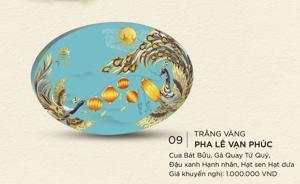 Hộp bánh trung thu Kinh đô Trăng Vàng Pha Lê Vạn Phúc Xanh 8 bánh