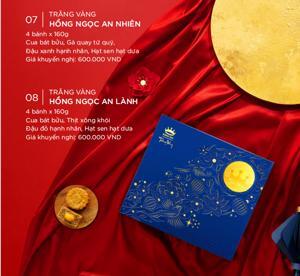 Hộp bánh trung thu Trăng vàng Hồng Ngọc An Lành (Cam)