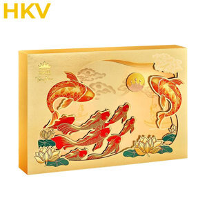 Hộp bánh trung thu Trăng Vàng Hoàng Kim Vinh Hoa (Vàng)