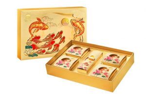 Hộp bánh trung thu Trăng Vàng Hoàng Kim Vinh Hoa (Vàng)